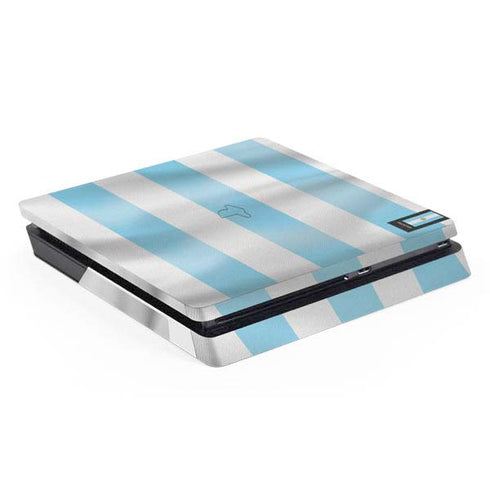 Argentina Soccer Flag PS4 Slim Skin
